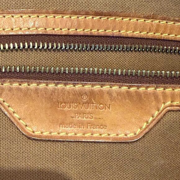 Authentic Louis Vuitton Monogram Cabas Mezzo Shoulder Tote Bag COA Incl. - Picture 12 of 14